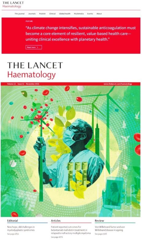 Eugene Fan: Honoured that Our Lancet Haematology Viewpoint is Featured in This Month’s Issue Cover 1 Eugene Fan: Honoured that Our Lancet Haematology Viewpoint is Featured in This Month’s Issue Cover