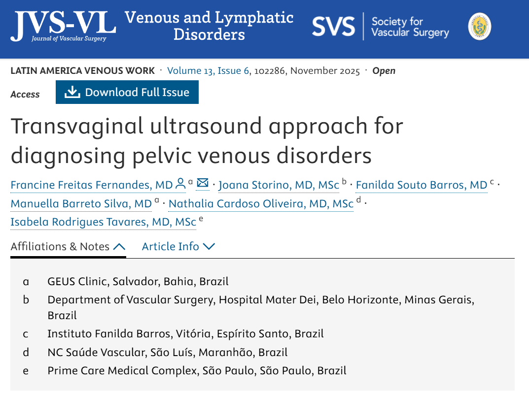 Jan Sloves Highlights New Protocol Making Transvaginal Ultrasound a Game-Changer for PeVD