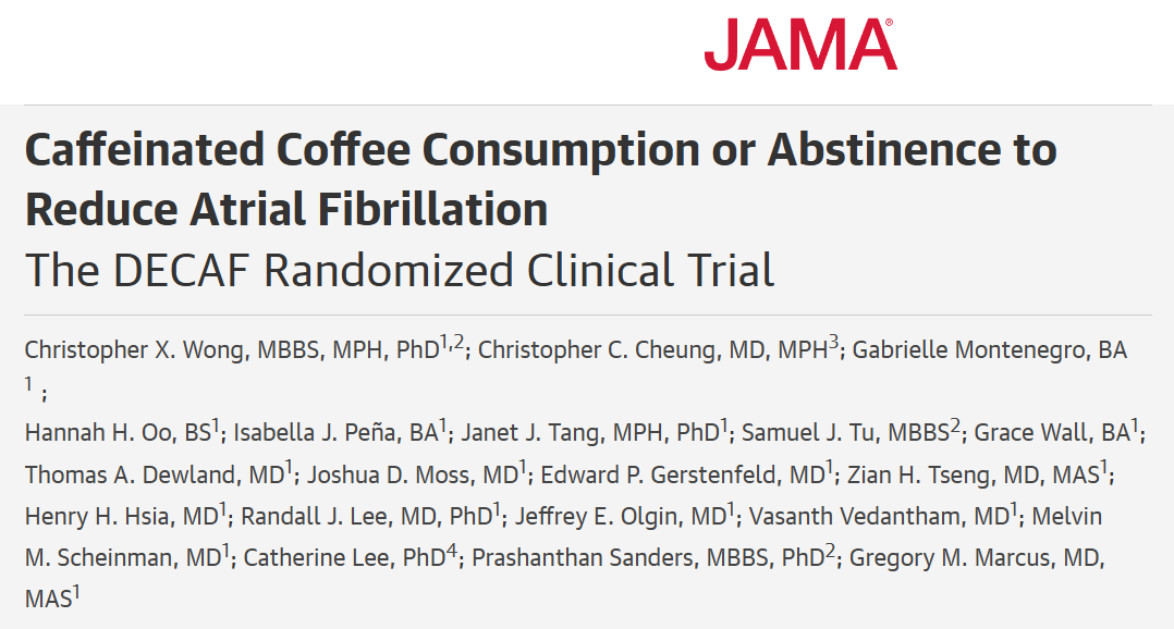 Paul Wischmeyer: Coffee Protects the Heart? New Evidence Says YES