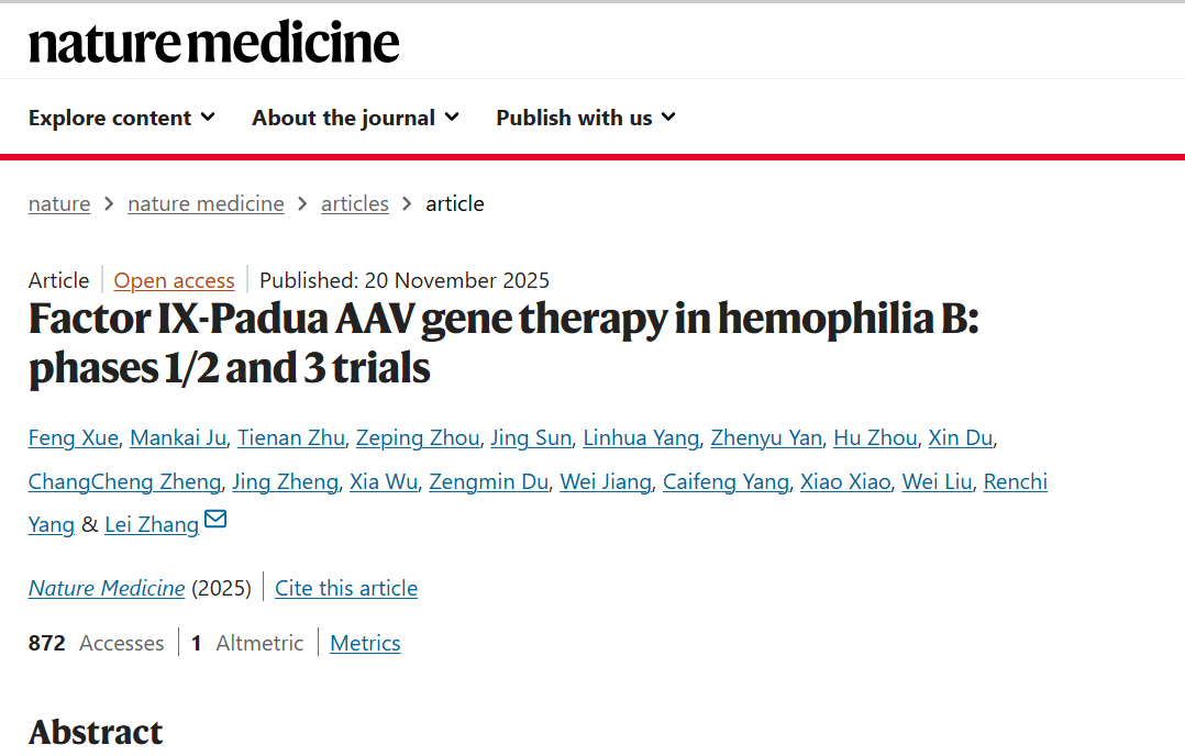 Flora Peyvandi: Factor IX-Padua AAV Gene Therapy in Hemophilia B