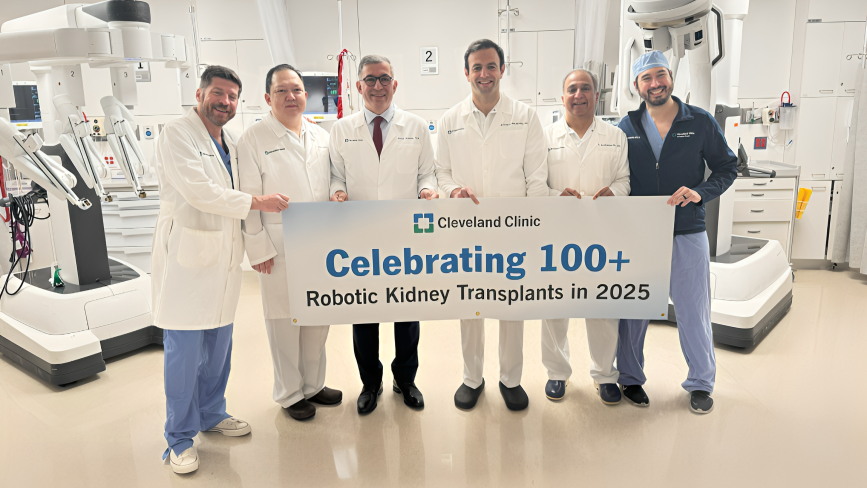 Jihad Kaouk – Important Milestone: 100+ Robotic Kidney Transplants at Cleveland Clinic Urology