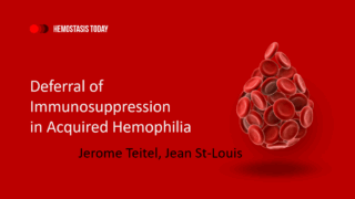 Deferral of Immunosuppression in Acquired Hemophilia