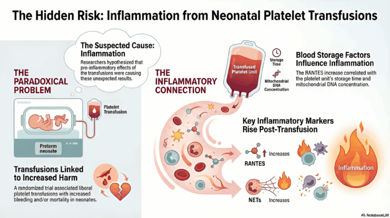 Platelet Transfusions May Trigger Inflammation in Preterm Neonates 1 Inflammation