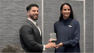 Yazan Abou Ismail Takes The Legacy Award from Qatar Foundation