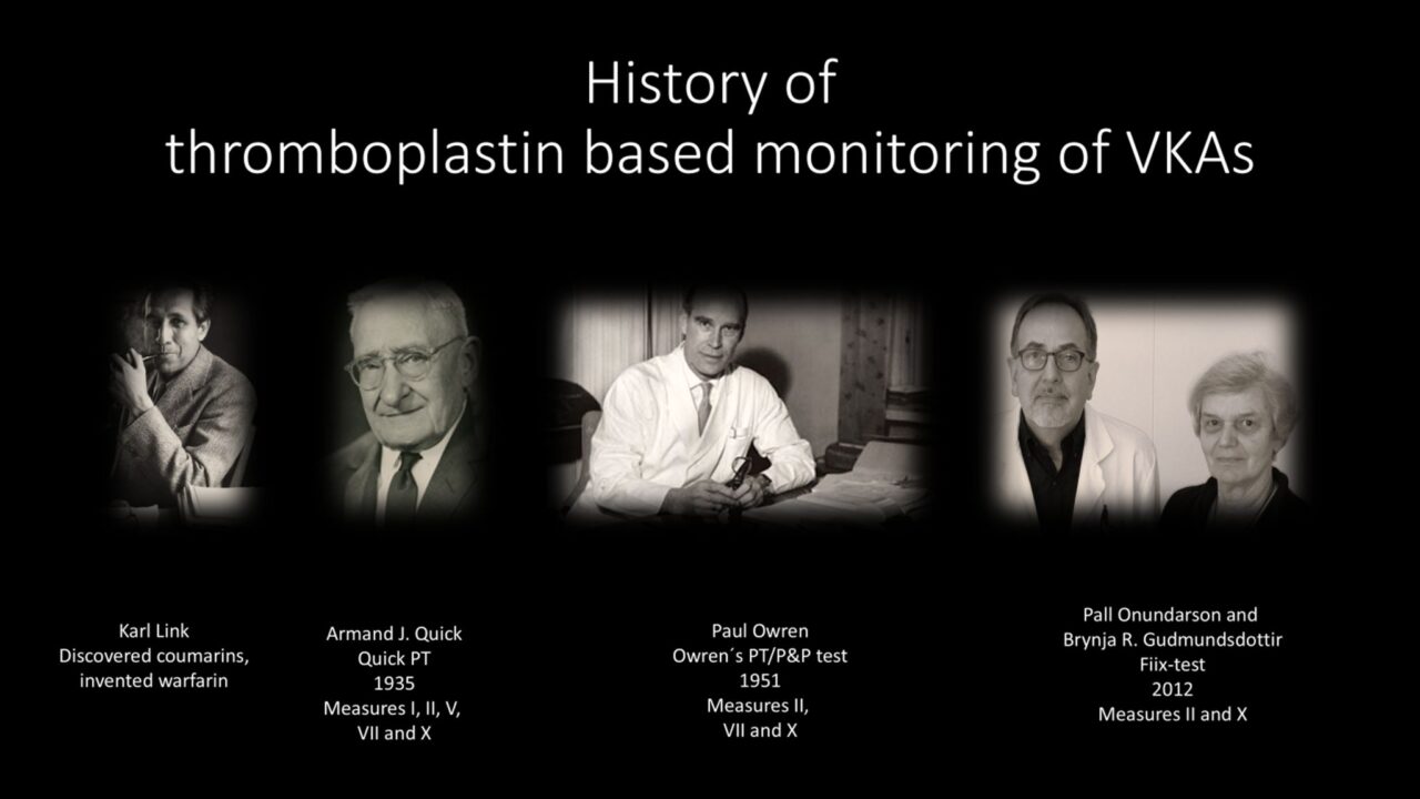 Pall T. Onundarson: The History of Thromboplastin Based Monitoring of VKAs