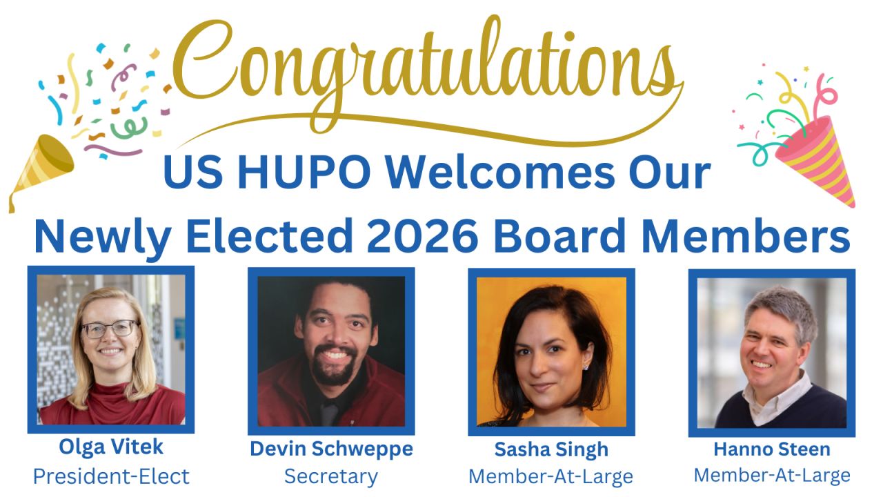 Sasha Singh Elected: Celebrating a New Role on the US HUPO Board 1 Sasha Singh Elected: Celebrating a New Role on the US HUPO Board