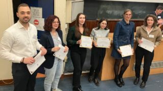 Fabrice Cognasse Celebrates as PhD Student Chloé Heranney Wins Top Prize at French Platelets Conference