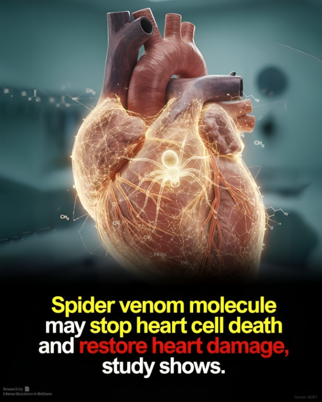 Spider Venom Molecule Hi1a Could Transform Heart Attack and Stroke Treatment 1 Heart Attack