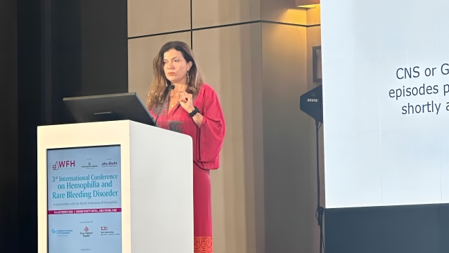 Roula Farah: Discussing Rare Bleeding Disorders in Abu Dhabi
