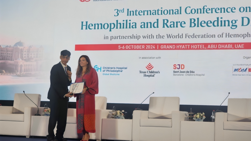 Roula Farah: Discussing Rare Bleeding Disorders in Abu Dhabi 1 Roula Farah