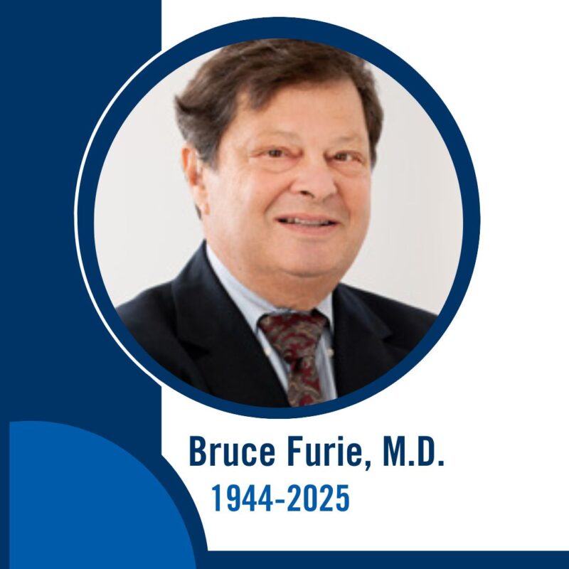 In Memoriam: Bruce Furie — A Pioneer in Hemostasis Research