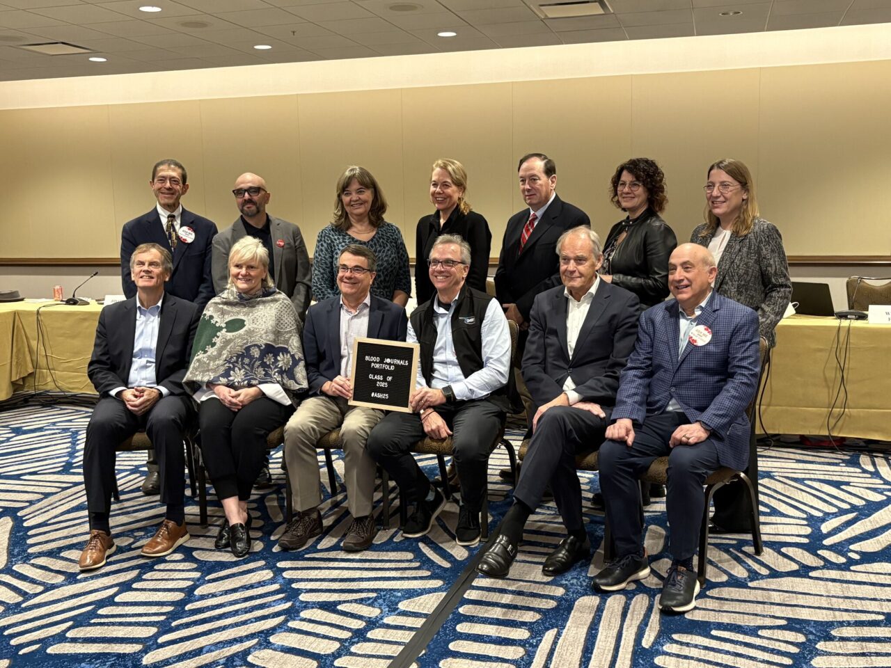 All the Amazing Senior Editors from Blood Journals Portfolio Together at ASH25 1 All the Amazing Senior Editors from Blood Journals Portfolio Together at ASH25