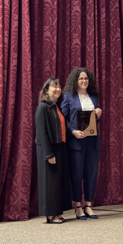 Paul Batty Congratulates Giulia Simini on Taking The Joint BSH-ASH Abstract Award 1 Paul Batty Congratulates Giulia Simini on Taking The Joint BSH-ASH Abstract Award