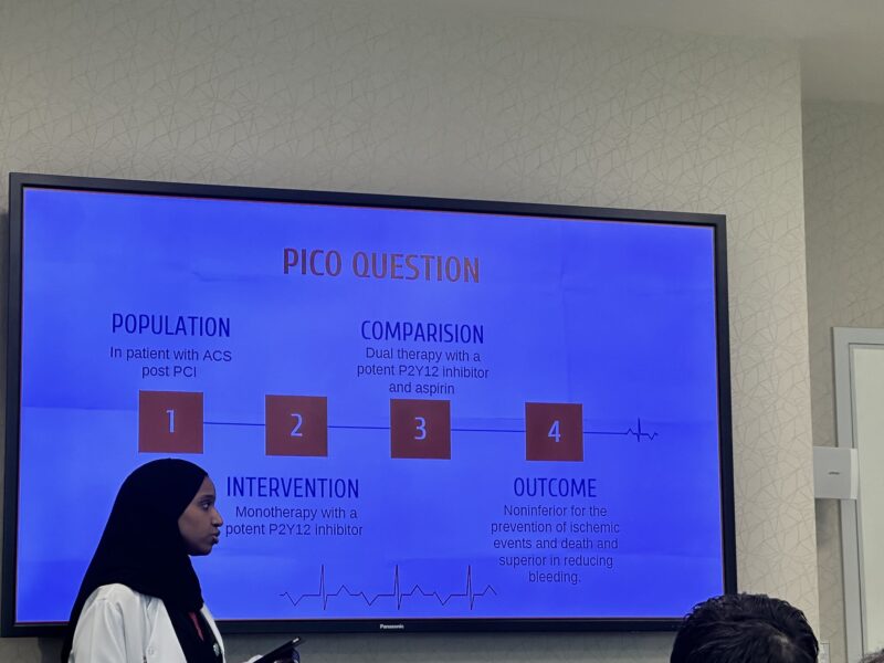 Ahmed Bahi on Lina Merghani's Critique of Early Withdrawal of Aspirin after PCI 1 Ahmed Bahi on Lina Merghani's Critique of Early Withdrawal of Aspirin after PCI