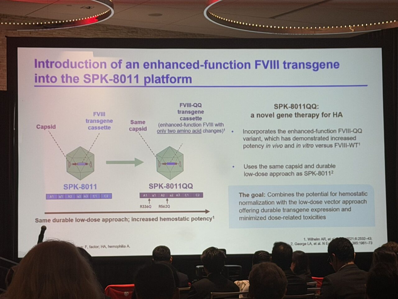 Wolfgang Miesbach: New FVIII‑QQ Gene Therapy Aims for "Less is More" – Durable Expression with Enhanced Potency 1 Wolfgang Miesbach: New FVIII‑QQ Gene Therapy Aims for "Less is More" – Durable Expression with Enhanced Potency