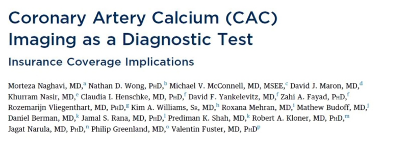 Jamal Rana: Coronary Artery Calcium Is an Evidence-Based Diagnostic Test for CAD 1 Jamal Rana