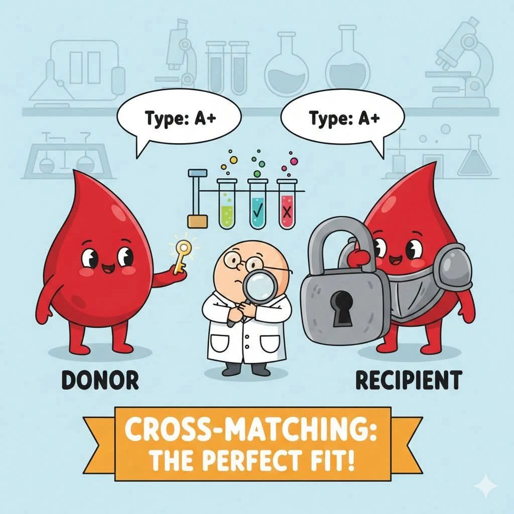 Tareq Abadl: Blood Unit Cross Matching - If Done Incorrectly… the Consequences Can Be Catastrophic 1 Tareq Abadl: Blood Unit Cross Matching - If Done Incorrectly… the Consequences Can Be Catastrophic