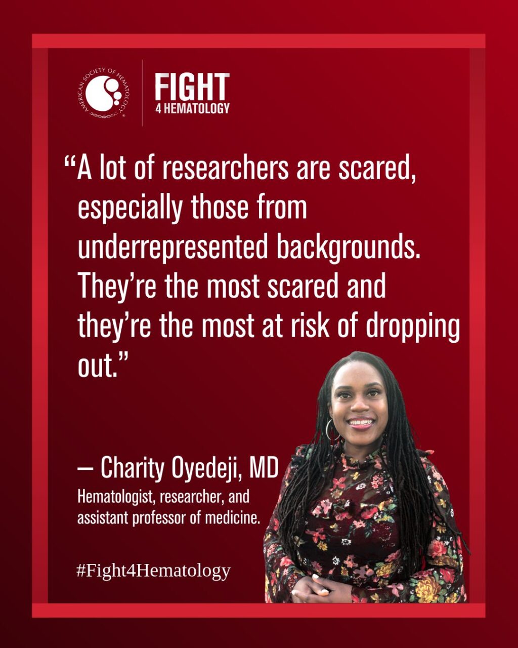 John Strouse: Grateful for ASH’s Support and for the Privilege of Working with Charity Oyedeji 1 John Strouse: Grateful for ASH’s Support and for the Privilege of Working with Charity Oyedeji