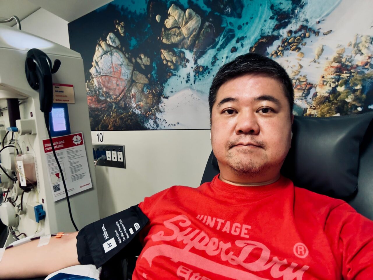 Marcos Umino Shares His 2025 Donation Goals: 15 Plasma Donations,13L of plasma!