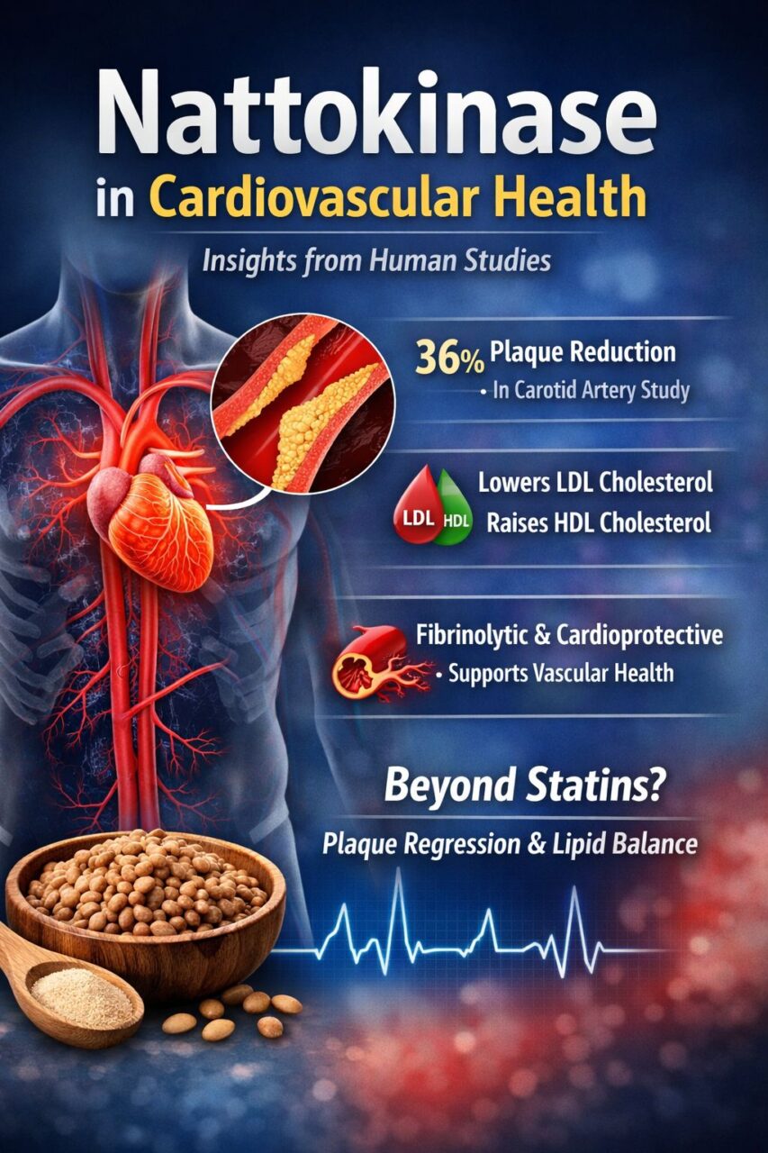 Dr. Kalpana Gupta Shekhawat on Nattokinase: Human Study Shows 36% Plaque Regression