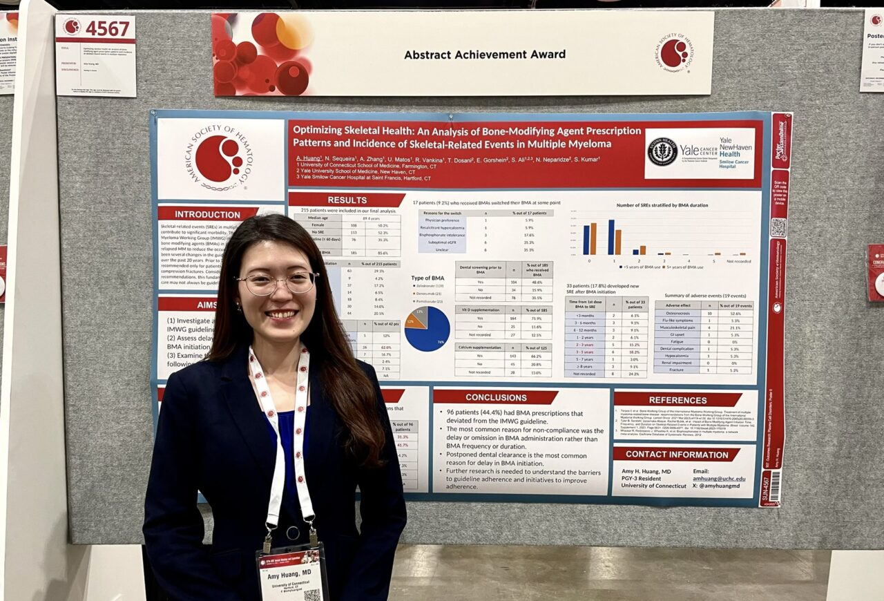 Amy H. Huang: Our Work on Bone Health in Myeloma Has Been Recognized with ASH Abstract Achievement Award 1 Amy H. Huang: Our Work on Bone Health in Myeloma Has Been Recognized with ASH Abstract Achievement Award