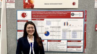 Amy H. Huang: Our Work on Bone Health in Myeloma Has Been Recognized with ASH Abstract Achievement Award