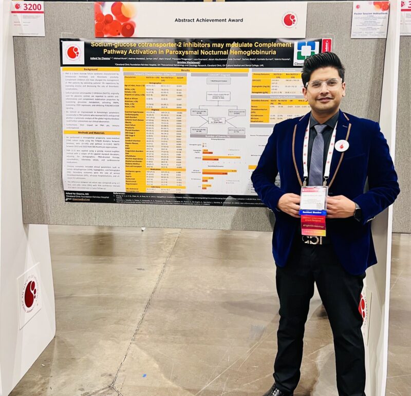 Asfand Yar Cheema Honored with Abstract Achievement Awards at ASH25