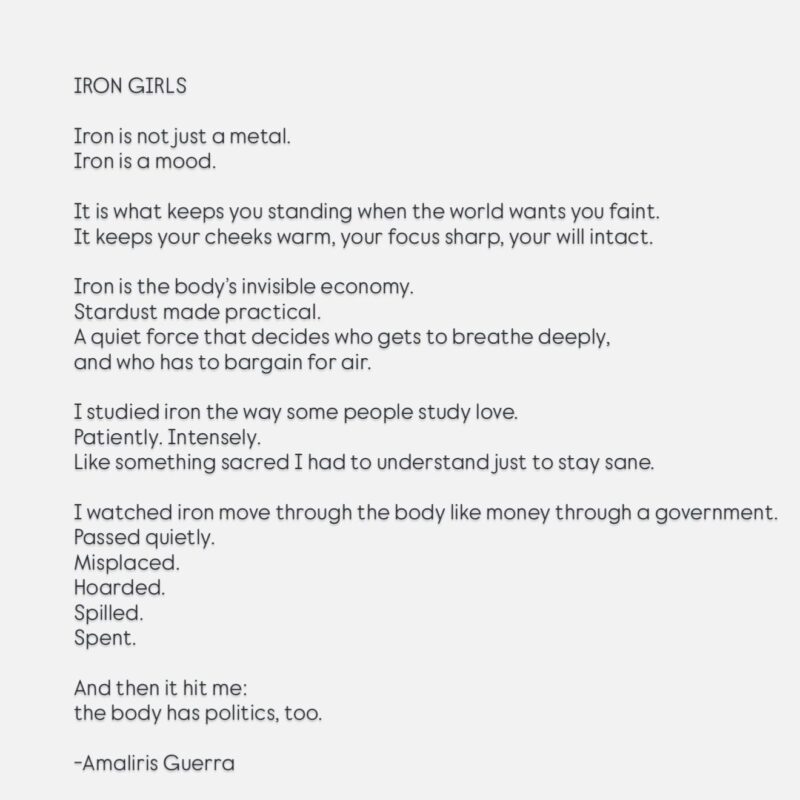 Amaliris Guerra: Science We Do Has Real Human Stakes 1 Amaliris Guerra: Science We Do Has Real Human Stakes