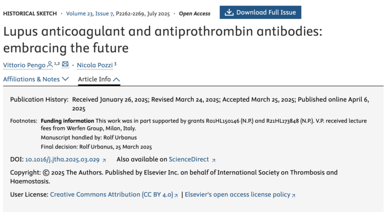 Danny Hsu and Nicola Pozzi on "Tetra-Positive" APS