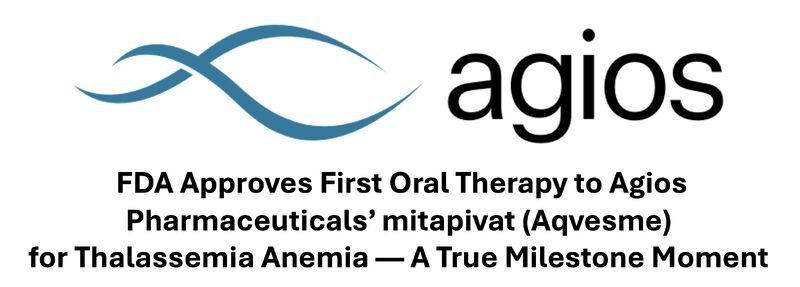 Jack Shuang Hou on FDA Approval of Aqvesme: First Oral Therapy for Thalassemia Anemia 1 Jack Shuang Hou on FDA Approval of Aqvesme: First Oral Therapy for Thalassemia Anemia