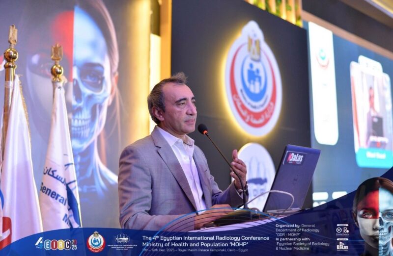 Wael Saad Presents His Portal Hypertension Book at Alma Mater