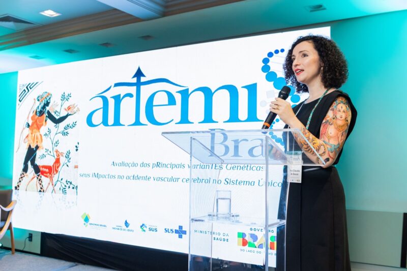 Ana Cláudia de Souza: Opening Event for ÁRTEMIS-Brasil, a PROADI-SUS Project