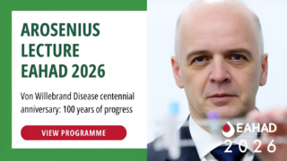 The Arosenius Lecture at EAHAD 2026 Marks 100 Years of Progress in VWD