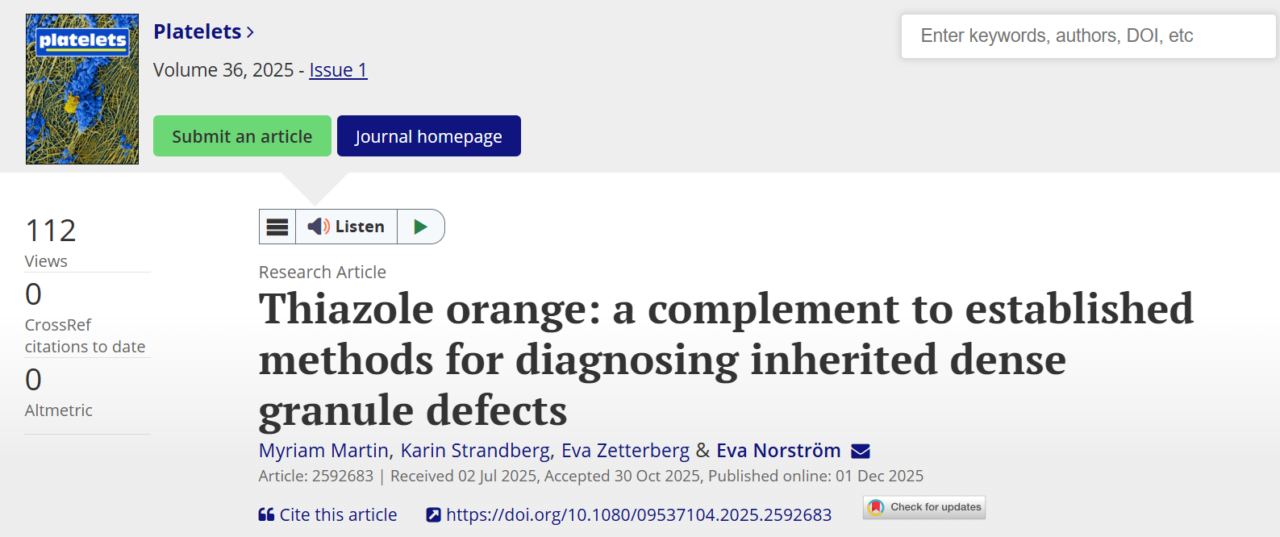 Heghine Khachatryan Highlights a Patient-Friendly Breakthrough: Finger-Prick Micro-Sampling for Platelet Function