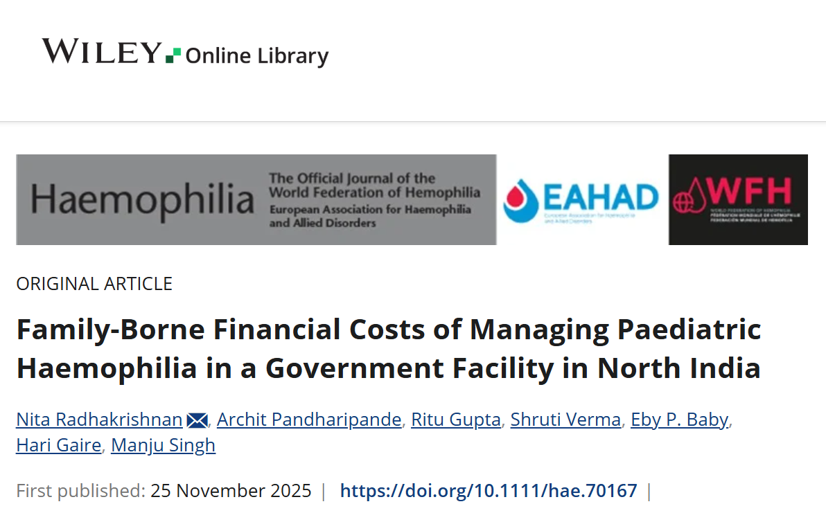 Nita Radhakrishnan: Even Free Treatment Has a Cost – Addressing the Family-Borne Burden for Equitable Care