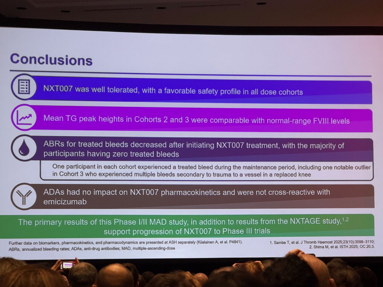 Maria Elisa Mancuso on NXT007 Prophylaxis in People With Haemophilia A 2 Maria Elisa Mancuso on NXT007 Prophylaxis in People With Haemophilia A