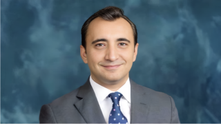 Wael Saad Presents His Portal Hypertension Book at Alma Mater