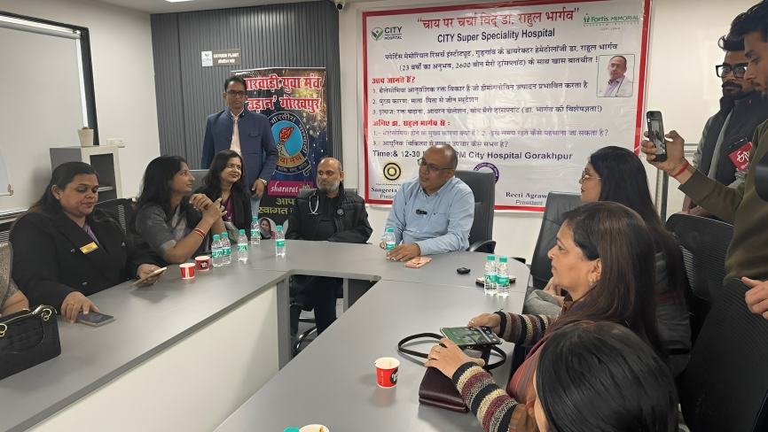 Thalassemia Awareness and Free HLA Testing Camp Led by Dr. Rahul Bhargava