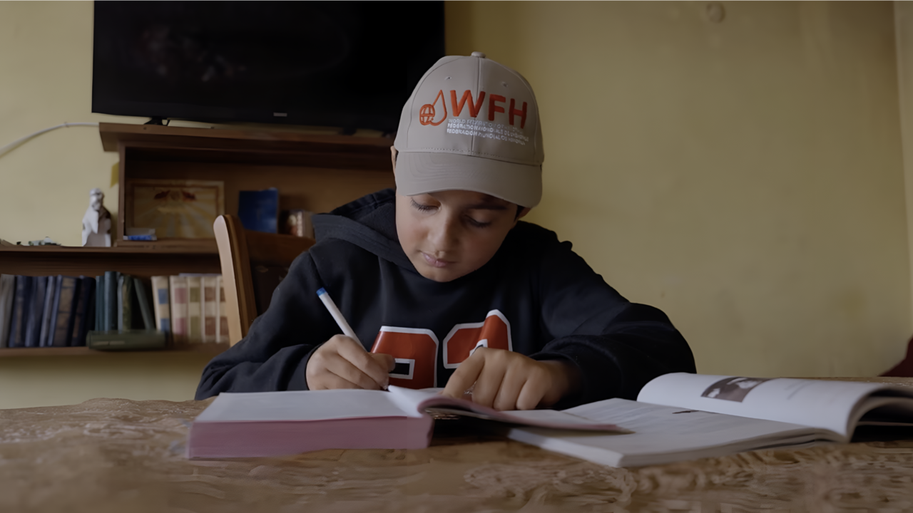 Manvel Now Has Access to Treatment Thanks to the WFH Humanitarian Aid Program