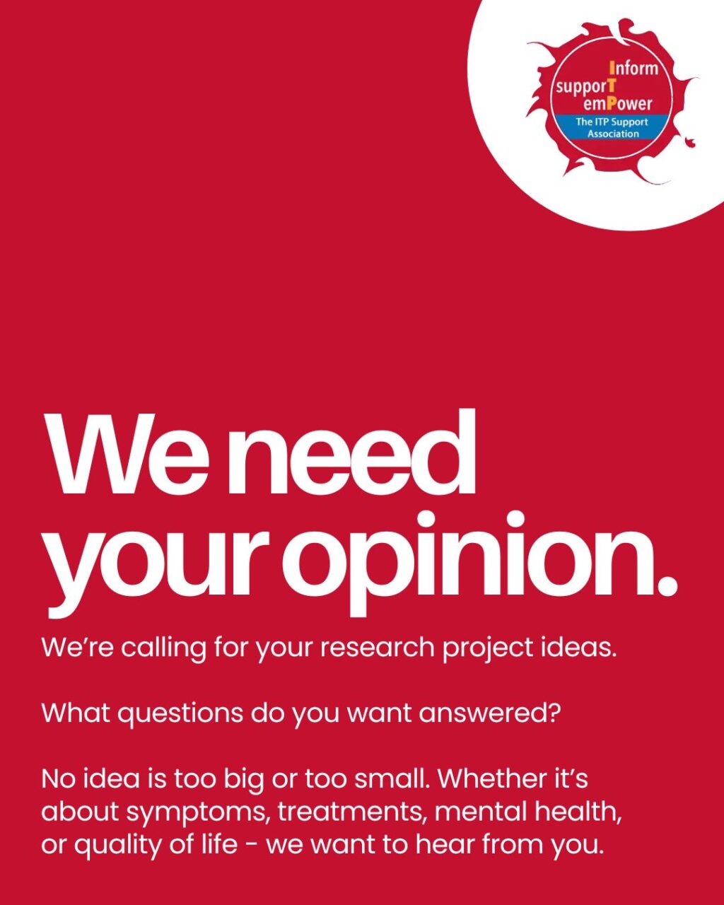 Heghine Khachatryan on ITP's Key Research Gaps: Biomarkers, Fatigue and Thrombosis Risk 1 Heghine Khachatryan on ITP's Key Research Gaps: Biomarkers, Fatigue and Thrombosis Risk