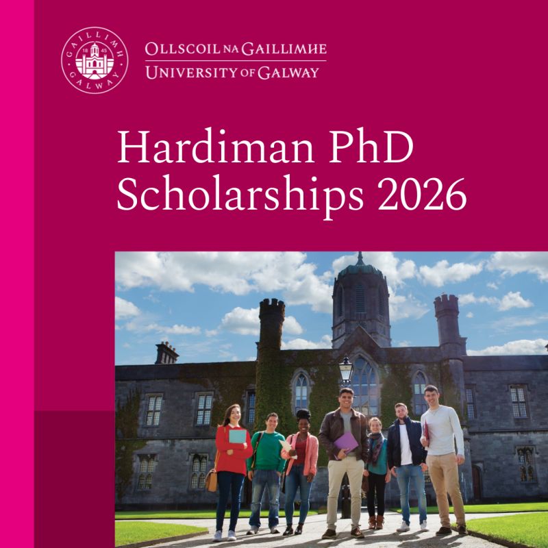 Dmitrii V Kalinin Shares A PhD Opportunity: Hardiman Scholarship