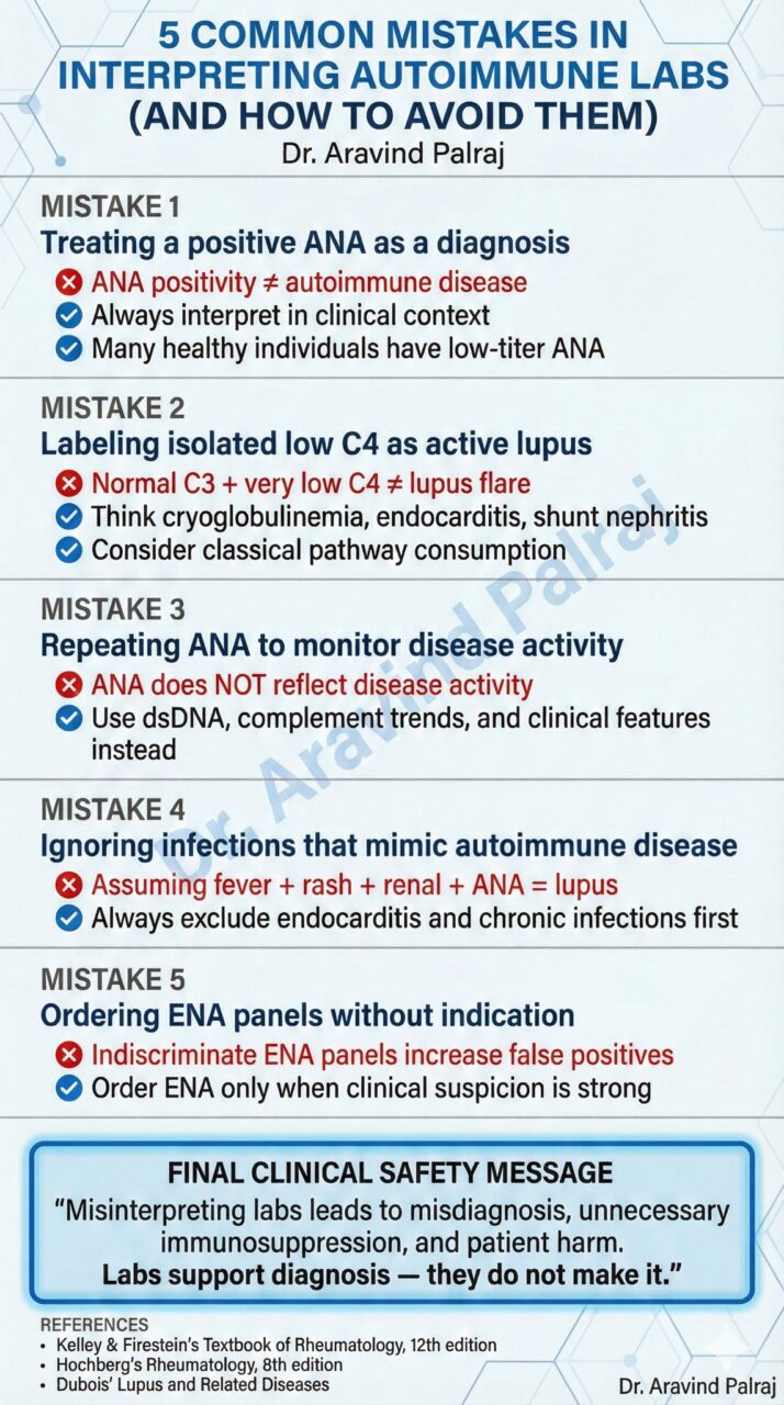 Aravind Palraj: 5 Common Mistakes in Interpreting Autoimmune Labs