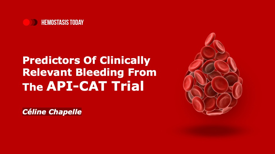 Céline Chapelle Shares Clinical Predictors From the API-CAT Trial