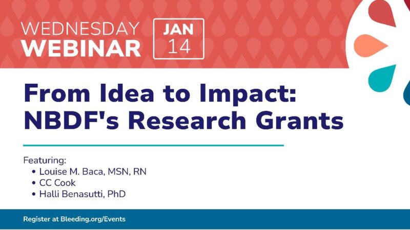 Fiona Robinson Invites You to NBDF Webinar on Research Grants 1 Fiona Robinson Invites You to NBDF Webinar on Research Grants