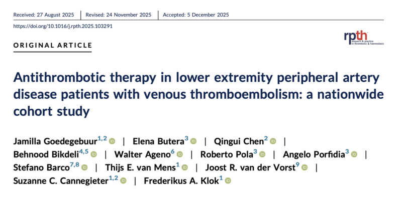 Carolina Contreras Cuevas Shares a Nationwide Study on VTE in PAD