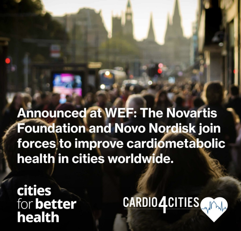 Jo Jewell Announces Novartis Foundation and Novo Nordisk Collaboration