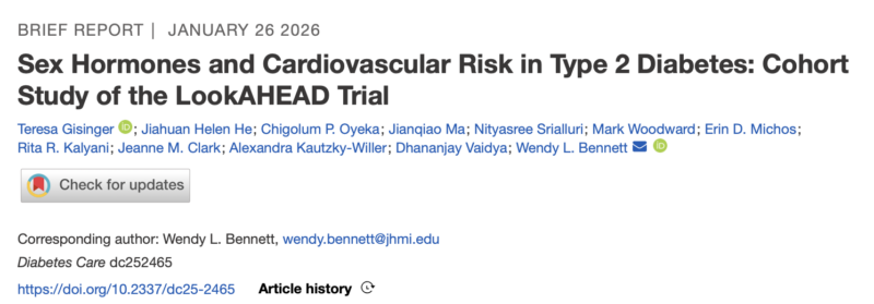 Teresa Gisinger Sex Hormones and Cardiovascular Risk in Type 2 DM 1 Teresa Gisinger Sex Hormones and Cardiovascular Risk in Type 2 DM