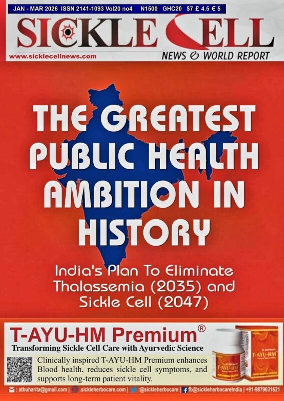 Akshat Jain Presents The New Edition of Global Sickle Cell Disease Insight Publication