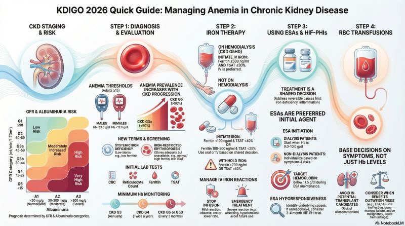 Oscar Pena Shares KDIGO 2026 Update: 5 Critical Changes for Anemia in CKD Management