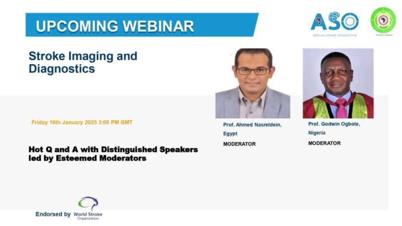 Ahmed Nasreldein Honored to Moderate Scientific Session at ASO's Webinar on Stroke Imaging